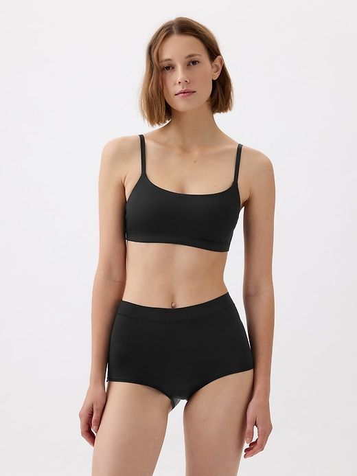Satin Scoop Bralette sold by GAP
