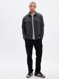 Snap-Button Utility Shirt sold by GAP