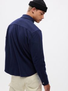 Snap-Button Utility Shirt sold by GAP