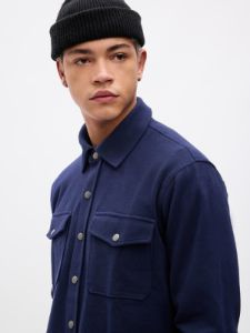 Snap-Button Utility Shirt sold by GAP