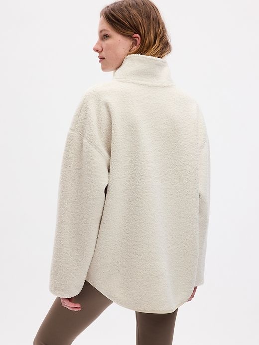 GapFit Sherpa Half-Zip Pullover sold by GAP product image thumbnail 5