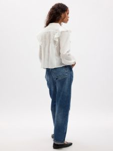 Ruffle Pintuck Top sold by GAP