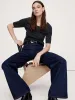 Ribbed Merino Scoop-Neck Sweater sold by Banana Republic