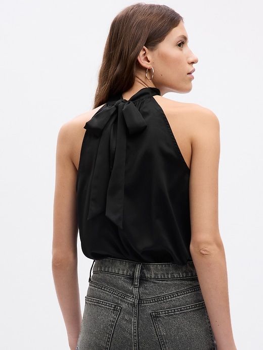 Satin Halter Top sold by GAP product image thumbnail 4