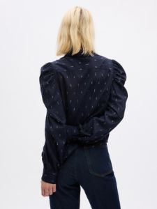Embroidered Puff Sleeve Shirt sold by GAP