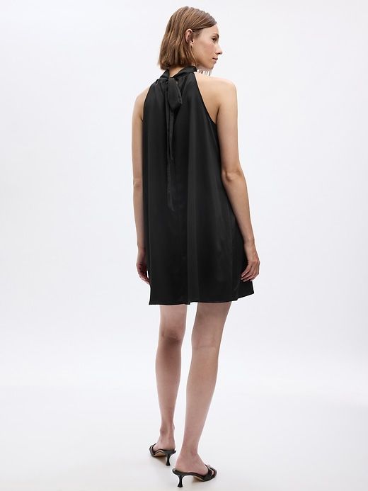 Satin Swing Mini Dress sold by GAP product image thumbnail 2