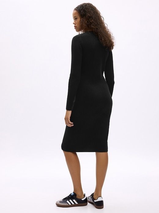 CashSoft Rib Midi Sweater Dress sold by GAP product image thumbnail 2