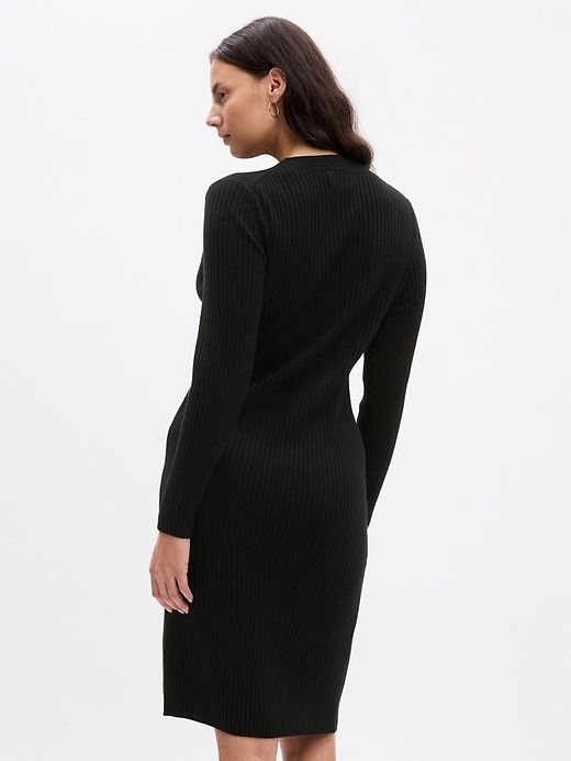 CashSoft Rib Midi Sweater Dress sold by GAP product image thumbnail 5