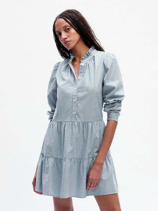 Tiered Mini Shirtdress sold by GAP