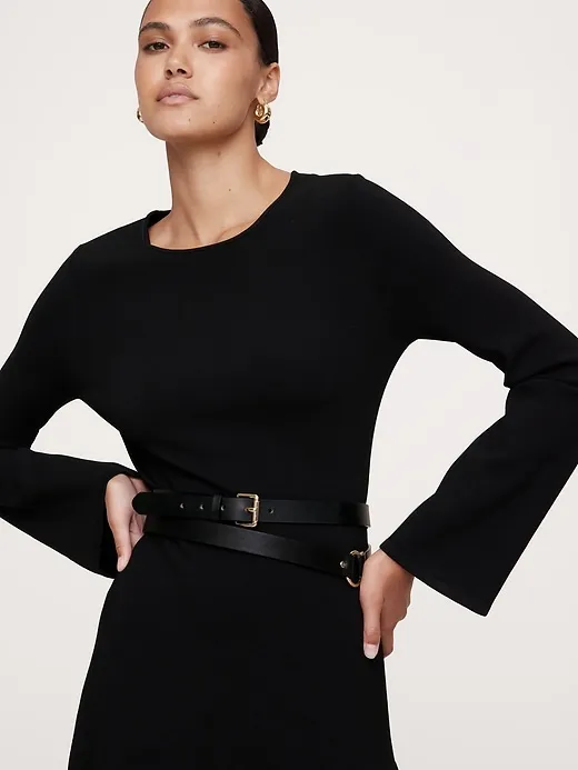 Double-Wrap Leather Waist Belt sold by Banana Republic product image thumbnail 2