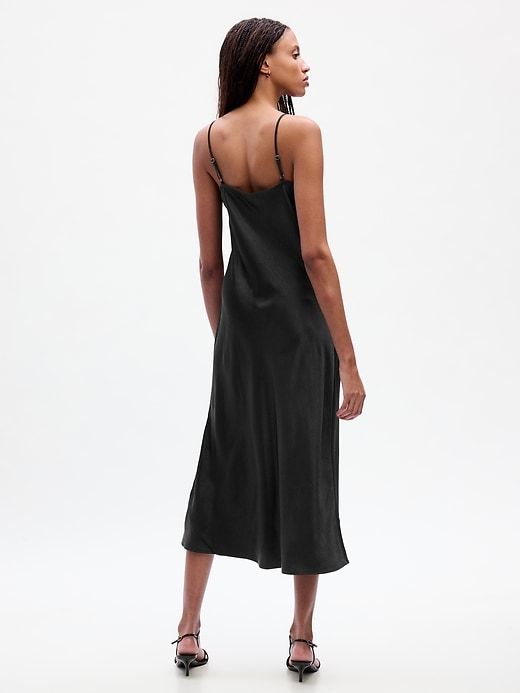Satin Midi Slip Dress sold by GAP product image thumbnail 2