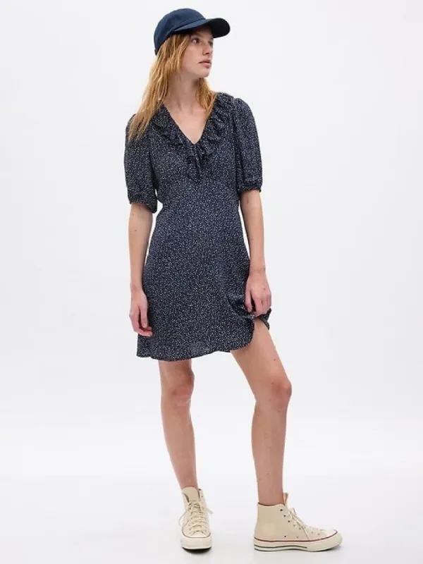 Ruffle Mini Dress sold by GAP