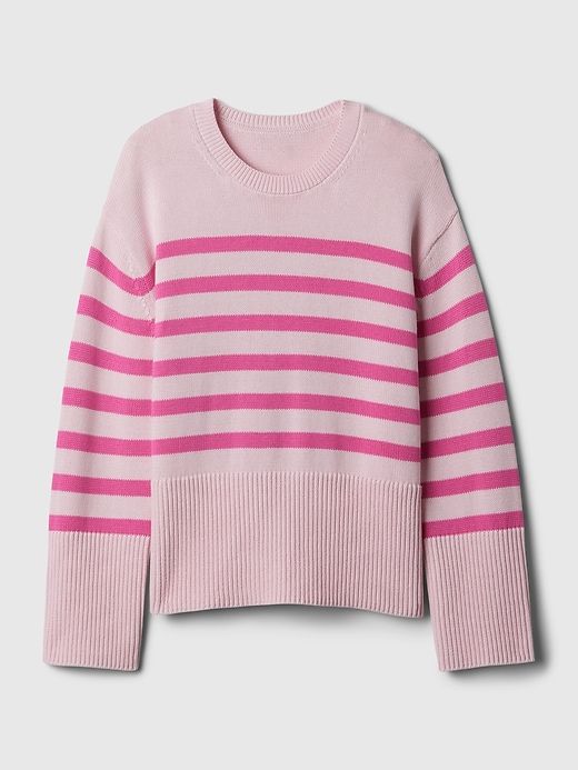 24/7 Split-Hem Crewneck Sweater sold by GAP product image thumbnail 5