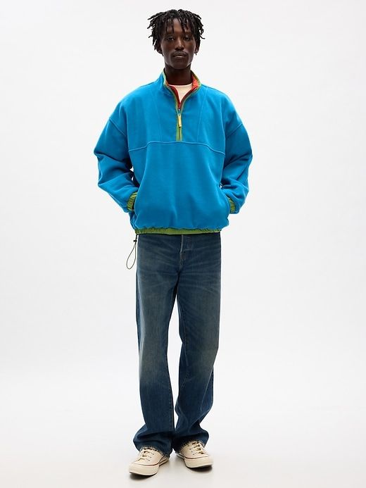 Gap Re-Issue × Sean Wotherspoon Reversible Half-Zip Pullover sold by GAP