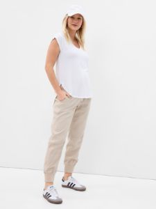 Maternity Full Panel Ribbed Joggers sold by GAP