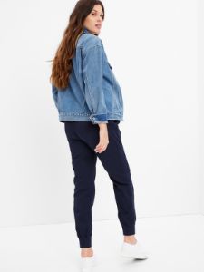 Maternity Full Panel Ribbed Joggers sold by GAP