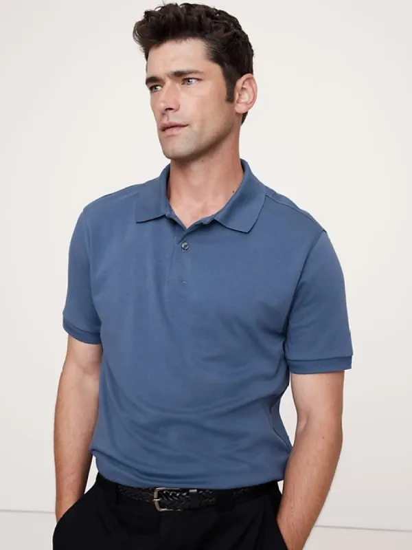 Luxury-Touch Polo sold by Banana Republic
