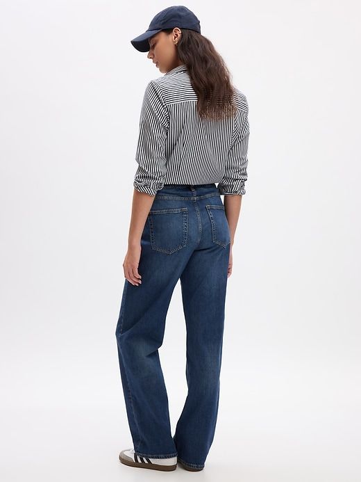 Mid Rise Cotton '90s Loose Jeans sold by GAP product image thumbnail 5