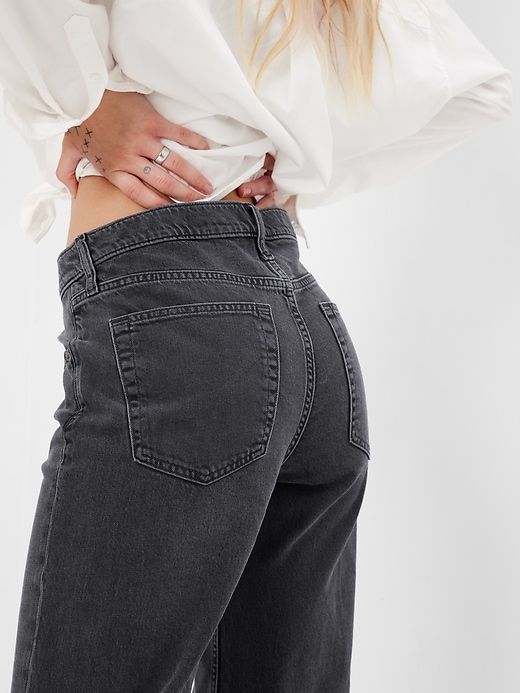 Mid Rise Cotton '90s Loose Jeans sold by GAP product image thumbnail 3