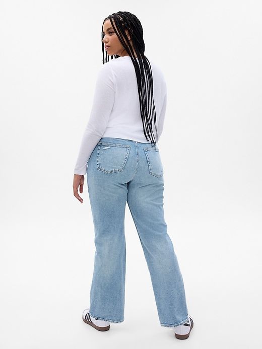 High Rise Cotton '90s Loose Jeans sold by GAP product image thumbnail 5