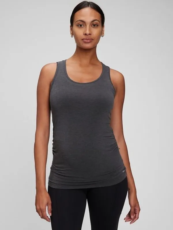 Maternity GapFit Breathe Racerback Tank Top sold by GAP