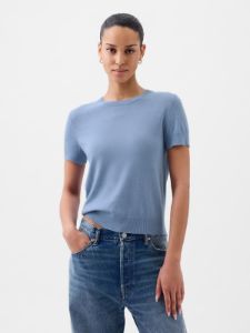Lightweight CashSoft Cropped Sweater sold by GAP