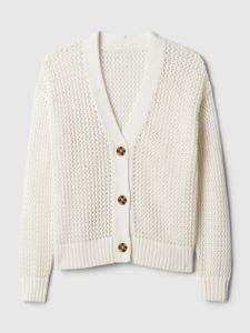 Crochet Cardigan Sweater sold by GAP