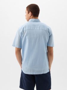Linen-Cotton Shirt sold by GAP