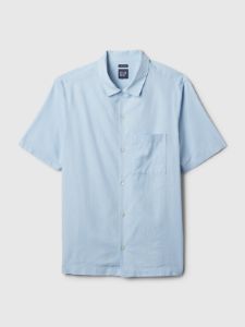 Linen-Cotton Shirt sold by GAP