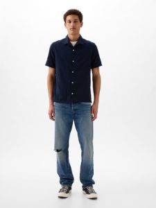Linen-Cotton Shirt sold by GAP