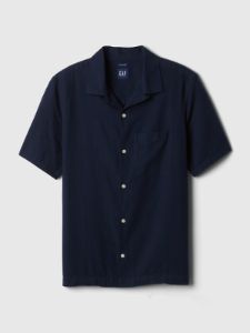 Linen-Cotton Shirt sold by GAP