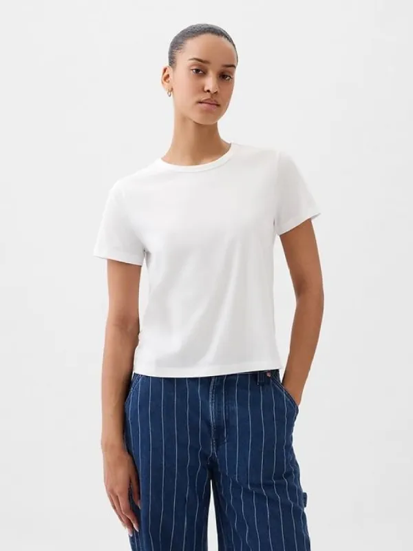 Organic Cotton Vintage Shrunken T-Shirt sold by GAP