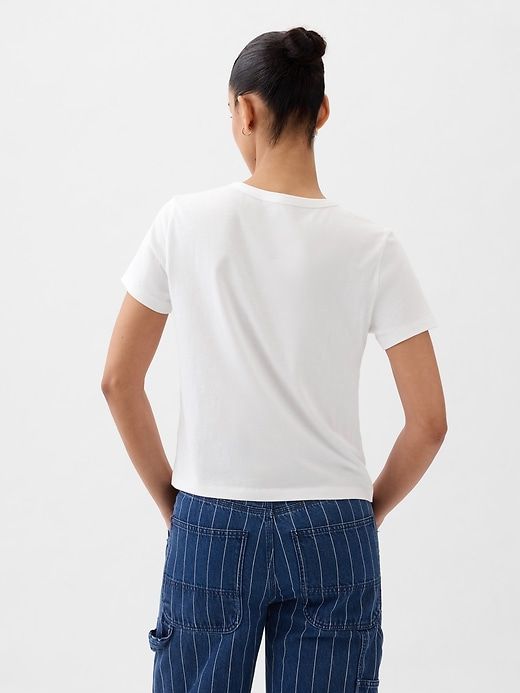 Organic Cotton Vintage Shrunken T-Shirt sold by GAP product image thumbnail 2