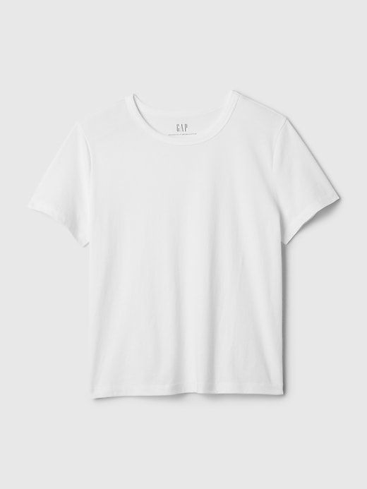 Organic Cotton Vintage Shrunken T-Shirt sold by GAP product image thumbnail 4