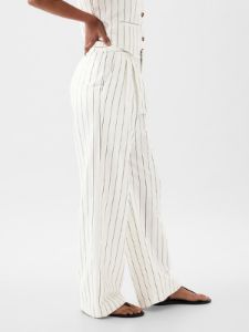 365 High Rise Linen-Cotton Trousers sold by GAP