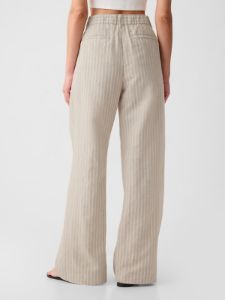 365 High Rise Linen-Cotton Trousers sold by GAP