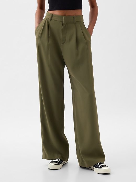 365 High Rise Pleated Trousers sold by GAP product image thumbnail 2