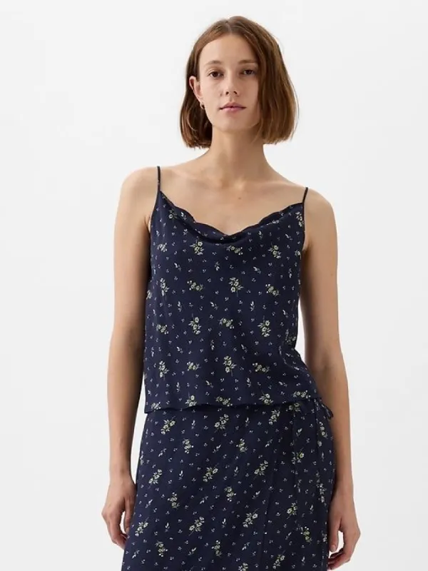 Cowl-Neck Cami Top sold by GAP