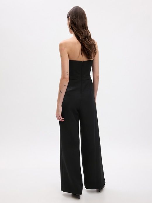 Strapless Wide-Leg Jumpsuit sold by GAP product image thumbnail 2