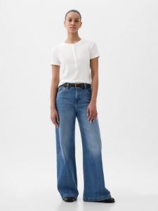 Modern Rib Henley T-Shirt sold by GAP