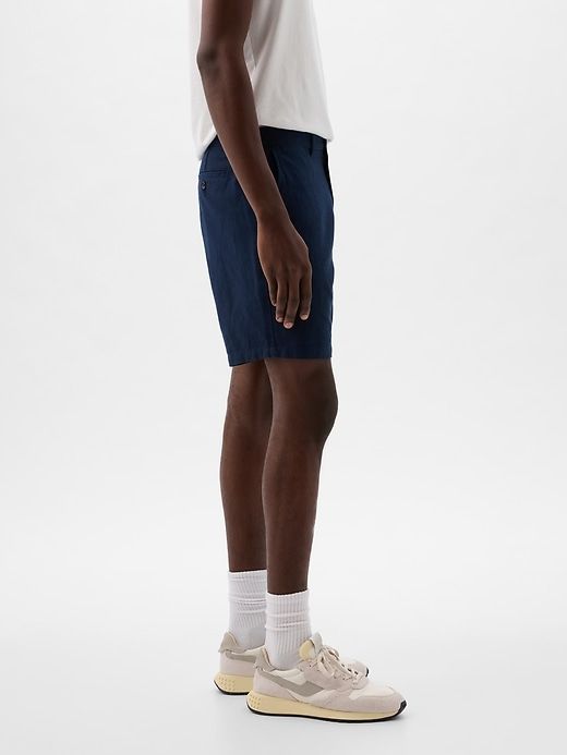8" Linen-Cotton Shorts sold by GAP product image thumbnail 3