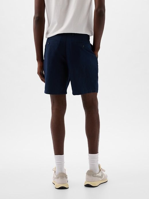 8" Linen-Cotton Shorts sold by GAP product image thumbnail 4