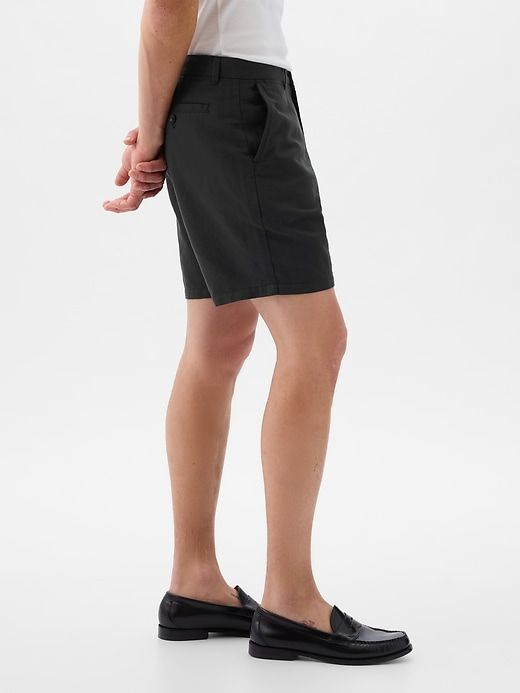 8" Linen-Cotton Shorts sold by GAP product image thumbnail 3