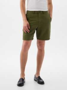 8" Linen-Cotton Shorts sold by GAP