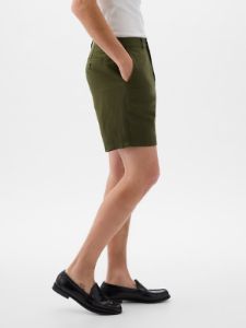 8" Linen-Cotton Shorts sold by GAP