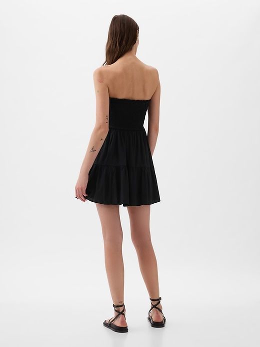 Strapless Smocked Mini Dress sold by GAP product image thumbnail 2