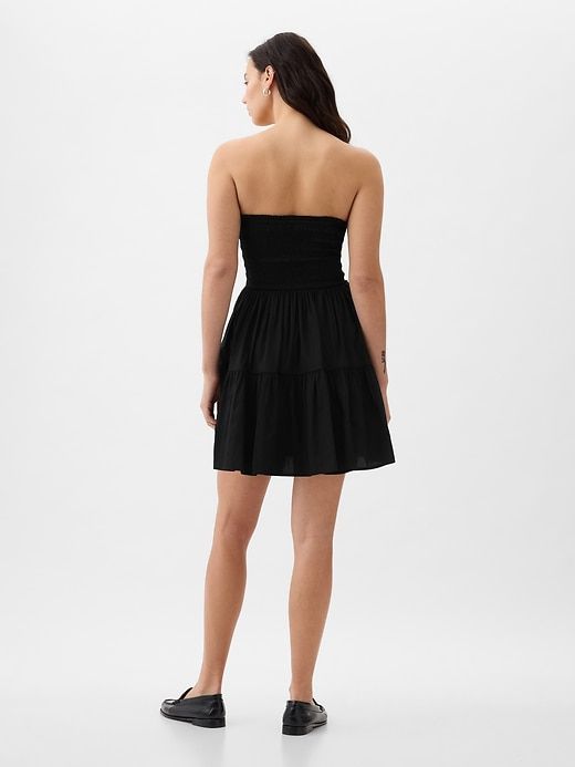 Strapless Smocked Mini Dress sold by GAP product image thumbnail 5
