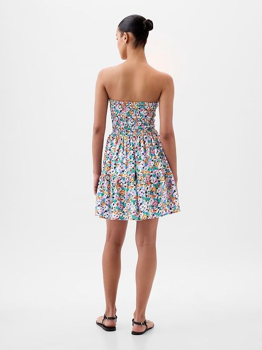Strapless Smocked Mini Dress sold by GAP product image thumbnail 2