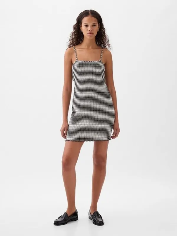 Gingham Mini Dress sold by GAP