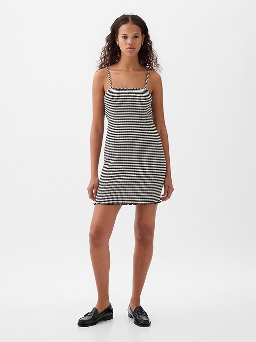 Gingham Mini Dress sold by GAP